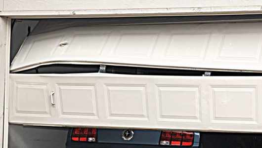 garage-door-panel-disfigured